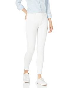 lot 741 image: Amazon Essentials Womens Pull-On Mid Rise Stretchy Knit Jegging (Available in Plus Size), White, Medium - Retail $14