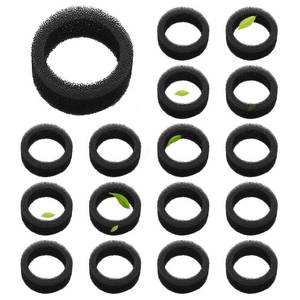 lot 772 image: Foam Filters for Cat Water Fountain, Katlikatqi 16 Pack Cat Fountain Foam Filter Replacement, Compatible with SMA-800 Water Pump - Retail $13