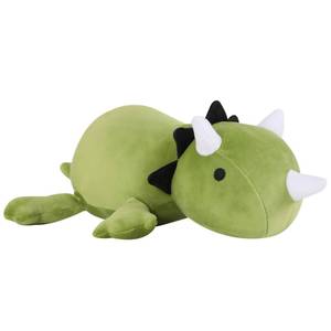 lot 798 image: SQEQE Small Weighted Dinosaur Plush, Weighted Dinosaur Stuffed Animal, Dino Plushies Dino Pillow Toy Gift for Kids Adults 9.8 Inch, 0.8 Lbs - Retail $15