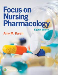 lot 899 image: Focus on Nursing Pharmacology - Retail $48