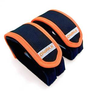 lot 919 image: ONIPAX Outdoor Bike Pedal Straps for Fixed Gear, BMX and MTB, Adjustable Toe Clips Tape 2 PCS - Retail $10