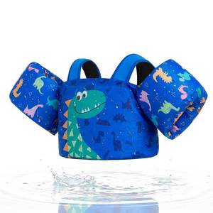 lot 943 image: Gogokids Toddler Swim Vest for Kids 24-66 lbs, Swimming Pool Floats VestCPC Certified & Adjustable Fit Toddler Arm Floaties Swim Jacket Water Wings for Beach Puddle Pool Jumper Boys Girls 1-6 Years - Retail $24