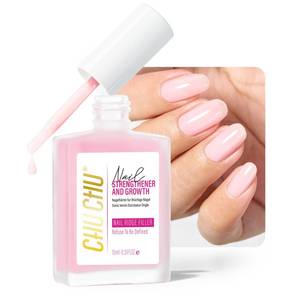 lot 948 image: Nail Repair for Women 8 in 1 Pink Nail Hardener Strengthener Extra Strong and Growth - Protein Nail Polish Hardener Ridge Filler Concealer for Weak and Damaged Nails 15ml - Retail $6