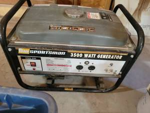 lot 8 image: Sportsman 3500 Watt Gasoline Generator Model NWG3002S