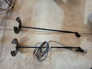 lot 9 image: Professional Boom Microphone Stands with Cable Set