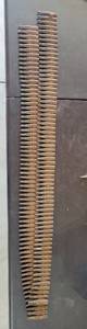 lot 38 image: Military Ammunition Belt Machine Gun Cartridge Chain