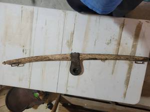 lot 61 image: Wood farm yoke antique tool
