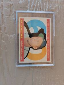 lot 110 image: 1960 Topps Al Kaline Baseball Card #561