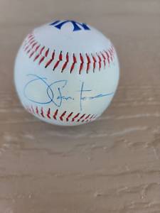 lot 131 image: Signed New York Yankees Official MLB Baseball sign by Joe Pepitone