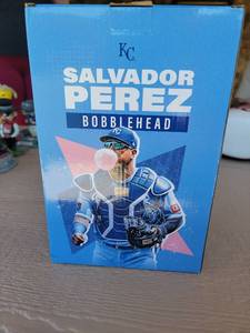 lot 149 image: Salvador Perez Kansas City Royals Bobblehead