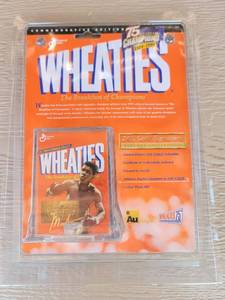 lot 151 image: Muhammad Ali 24K Gold Signature Wheaties Mini Box with Certificate