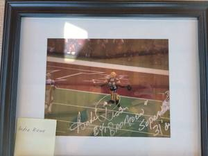 lot 168 image: Andre Rison Signed Green Bay Packers Super Bowl XXXI Photo