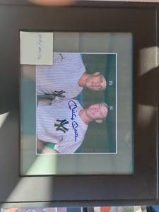 lot 177 image: New York Yankees Dual Player Signed Photo