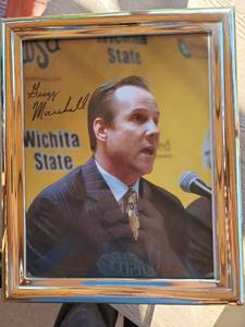 lot 188 image: Gregg Marshall Signed Wichita State Basketball Coach Photo