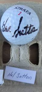 lot 201 image: Signed Strata  Golf Ball PGA Hal Sutton