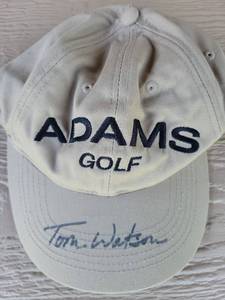 lot 205 image: Adams Golf Tom Watson Signed ball Cap