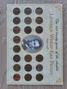 lot 242 image: Lincoln Wheat Ear Penny Collection 1939-1958