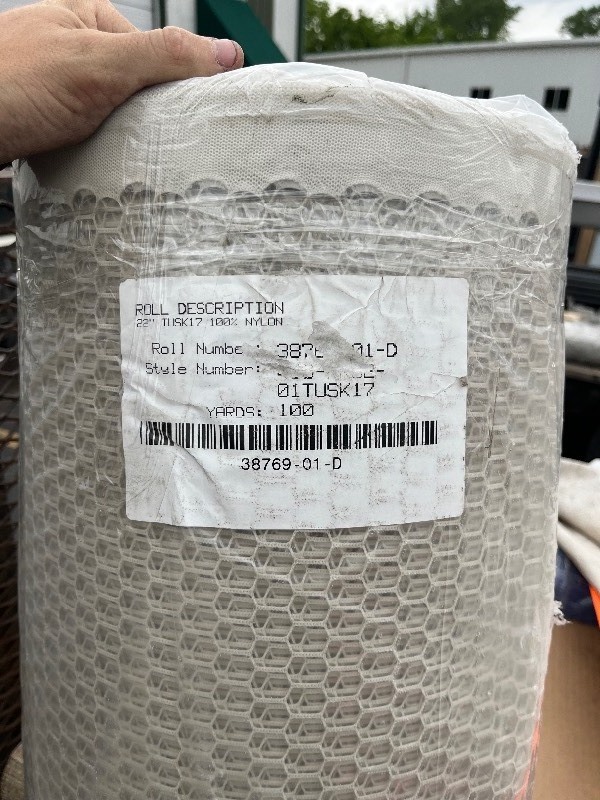 lot 213 image: 22 TUSK17 100% NYLON Material - 100yds - Professional Quality