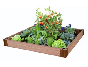 lot 48 image: Classic Sienna Raised Garden Bed 4 x 4 x 5.5 - 1 profile