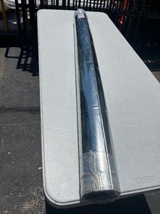 lot 76 image: Bundle of 2 Pieces - DuctWork Galvanized Pipe 5 x 4