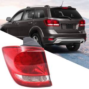 lot 30265 image: VLINCAR for 2011-2018 Dodge Journey Tail Lights Assembly Led Rear Light Taillight Lens Brake Lamp with Bulb Left Driver Side LH 68078465AD CH2804105 - Retail $59