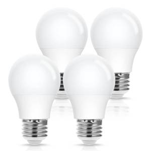 lot 33188 image: EvaStary A15 LED Ceiling Fan Light Bulbs 40W Equivalent, A15 LED Light Bulb 5000K Daylight White, E26 Small Light Bulb for Refrigerator, Ceiling Fan, Appliance Bulb, Bedroom, Non-Dimmable, 4 Pack - Retail $8