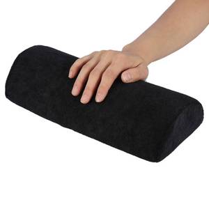 lot 33539 image: Watris Veiyi Soft Sponge Manicure Nail Hand Rest Cushion, Nail Art Table Holder Pad, Arm Rest Pillow for Ladies Girls Manicure, Detachable Washable Nail Salon Accessories Tools - Retail $10
