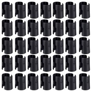 lot 33548 image: Apoulin 50Pack Wire Shelf Clips - 25 Pairs Wire Shelving Shelf Lock Clips for 1 Post Shelvings - Retail $7