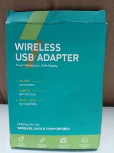 lot 33557 image: Wireless USB Adapter for Car Navigation - Retail $15