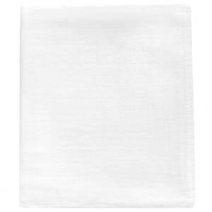 lot 33603 image: Muslin Newborn Baby Swaddle Blanket 43.5 x 47 inches(110x120cm) Unisex Swaddling Wrap Soft Silky Muslin Swaddle Blankets Neutral Receiving Blanket for Newborn Babies Boys and Girls Large White - Retail $10
