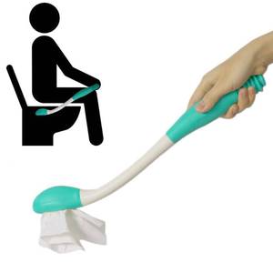 lot 33616 image: Toilet Aid Wiper Self Assist Bathroom Bottom Butt Wipe Helper Wand Long Reach Comfort Wipe Tool Paper Tissue for Pregnant After Surgery Seniors Arm Handicap Bariatric