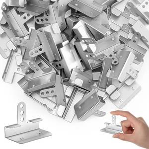 lot 42517 image: Shimeyao 50 Pack 12 Inch Drywall Corner Repair Clips Wall Back-up Fasteners for Studs, DIY & Professional Wall Repair - Retail $24