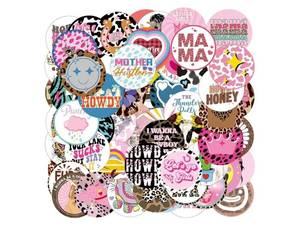 lot 37034 image: 120 Pcs Freshie Cardstock Cutouts 3 Inch Round Cutouts Colorful Bulletin Board Decorations Table Dots for DIY Crafting Retailers Supermarkets School Events Gifts(Groovy Style) - Retail $8
