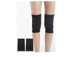 lot 37088 image: Dance, Wrestling, Basketball, Volleyball Knee Pads for Women, Knee Protector Soft Knee Pads for Work (Black, L) - Retail $7