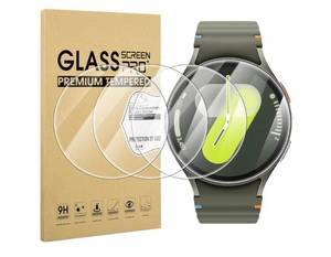lot 37141 image: 1-Pack for Samsung Galaxy Watch 7 44mm (2024) Tempered Glass Screen Protector,Anti-Scratch 9H Hardness protective film - Retail $8