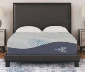 lot 7 image: Ashley Sleep Align Gel Memory Foam Hybrid King Mattress, Retail $1899