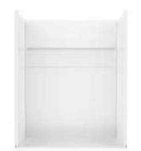 lot 14014 image: NexTile 60 in. x 32 in. Shower Wall