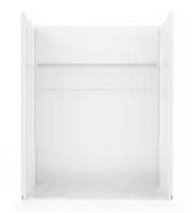 lot 14016 image: NexTile 60 in. x 32 in. Shower Wall Retail $609
