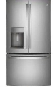 lot 14018 image: GE 27.7 cu. ft. French Door Refrigerator