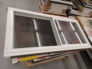 lot 14022 image: Vinyl Window, Double Hung, Approximately 55 x 27