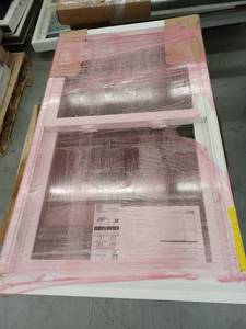 lot 14023 image: Double Hung Vinyl Window, 31.75 x 53.5