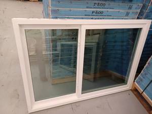 lot 14045 image: Double Hung Vinyl Window, 38.25 x 55 18