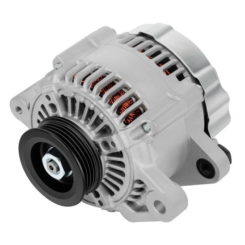 lot 4338 image: SCITOO Alternators 11203 Compatible Fit for Toyota Auto and Light Truck Yaris 2006 2007 2008 2009 2010 2011 2012 2013 2014 2015 1.5L 12V 80Amp CW 4-Groove Pulley 11203 11505 104210-8180 27060-21150