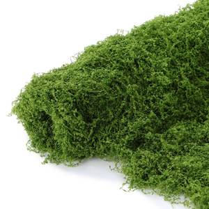 lot 9298 image: Zeyune 1 Pcs Fake Moss Table Runner for Crafts Artificial Moss Sheet Roll Waterproof Carpet Blanket for Wall Roof Garden Wedding Party Decoration (39 x 39 Inch)