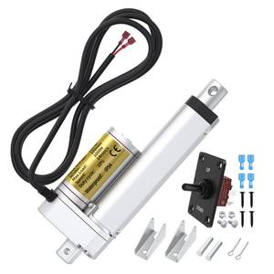 lot 9317 image: RVMARINEPAT 12V Linear Actuator, 4 Actuator 14 mms High Speed Linear Actuator Waterproof 1000N220lbs Stroke with Reverse Polarity Switch Controller
