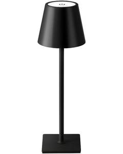 lot 9335 image: KDG Cordless Table Lamp, Portable LED Desk Lamp, 5000mAh Battery Operated, 3 Color Stepless Dimming Up, for RestaurantBedroomBarsOutdoor PartyCampingCoffee Shop Atmosphere Night Light(Black)