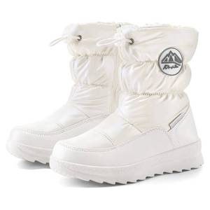 lot 9338 image: K KomForme Kids Snow Boots for Boys Girls Toddler Winter Outdoor Boots Waterproof with Fur Lined (ToddlerLittle KidBig Kid) 3
