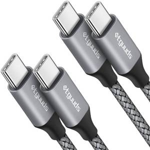 lot 9350 image: etguuds USB C to USB C Cable 3ft, 2-Pack 60W USBC to USBC Cord, Type C to C Charger Cable Fast Charging for iPhone 17 16 15 Pro Max Plus Air, Samsung Galaxy S25 S24 S23, for MacBookiPad, Pixel