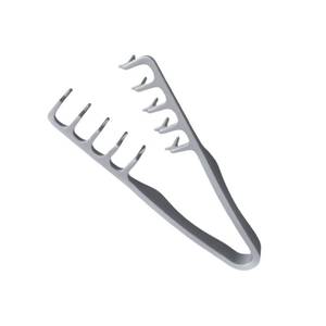 lot 9361 image: FUPUAII Voluminous wide-toothed hair comb Mens fluffy texture, ABS plastic with textured grip