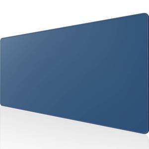 lot 9377 image: KTRIO Large Gaming Mouse Pad Desk Mat, Superior Micro-Weave Cloth, Non-Slip Rubber Base, Stitched Edges, Water-Resistant, for Gamer, Office &amp Home, 31.5 x 15.7 Inch-Navy Blue